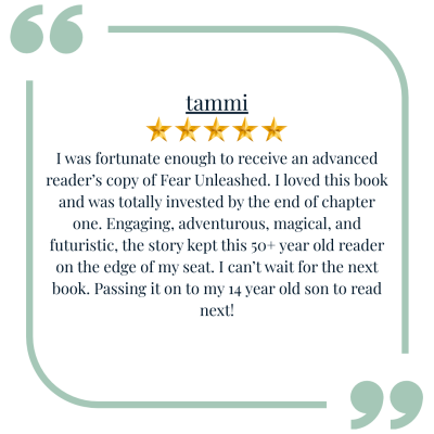 tammi 5.0 out of 5 stars Fear Unleashed Reviewed in the United States on August 10, 2025 I was fortunate enough to receive an advanced reader’s copy of Fear Unleashed. I loved this book and was to